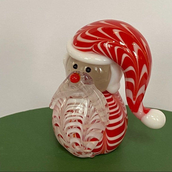 FITZ & FLOYD Glass Santa - Picture 6 of 13